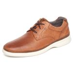 Rockport Men's Dressports 2 Go Plain Toe Shoe, New Caramel, 8 M US