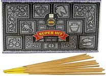 Satya Nag Champa Superhit Incense Sticks (Whole Case), Black, Box of 12 Packs