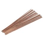 Oumefar 20Pcs Copper Welding Rod Selffluxing Brazing Round Welding Rod Low Temperature Welding Consumables for Air Conditioner RefrigeratorsIndustrial welding