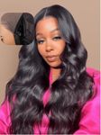 UNICE Magic Lace Wig Body Wave Bye Bye Knots Glueless Wigs Pre Cut 7X5 Replaceable Lace Closure Human Hair Wig Pre Plucked Pre Everything Beginner Friendly Wig 180% Density 16Inch