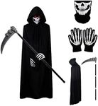 Halloween Grim Reaper Costume, Scar