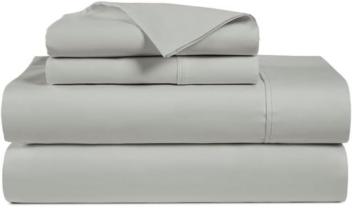 Hotel Bedding Queen Size 4-Piece 800 TC Egyptian Cotton Sheets Bed Sheet-Extra Long-staple Cotton Sheets, Fits Mattress Upto 16'' Deep Pocket, Breathable & Sateen Weave Sheets Set (Silver Grey )