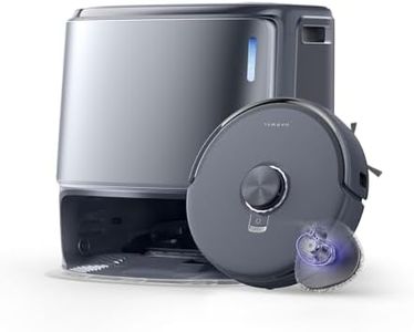 NARWAL Freo Z10 Ultra Robot Aspirateur Balai Intelligent 18000Pa - Extension Serpillère Dynamique, Système Anti-Enchevêtrement, Nettoyage Humide/Sèche, Station Tout-en-Un, Argent