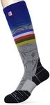 Stance JC 2 Snow Socks, Grey, Medium (Men 6-8.5 / Women 8-10.5)