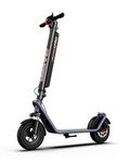 Uboard X Pro Electric Scooter with 450W Motor, 50km Range, 25km/h Top Speed, Removable Battery, 3 Ride Modes, 5Hr Charge, HD LED Display, Ultra Wide Tubeless Tyres, Rear Disc Brake, Front Suspension