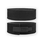 Lever Belt Black Genuine Leather Po