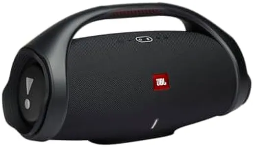 JBL Boombox 2 - Portable Bluetooth Speaker, Powerful Sound and Monstrous Bass, IPX7 Waterproof, 24 Hours of Playtime, Powerbank, JBL PartyBoost for Pairing, for Home and Outdoor(Black)