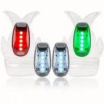 4pcs Navigation Lights for Boats Kayak, LED Safety Light with 3 Types of Flashing Mode, Easy Clip-On Light Kit for Boat Bow, Stern, Mast or Paddles, Pontoon, Yacht, Motorboat, Bike Tail Light?