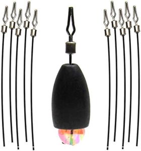 Harmony Fishing Quickshot Dropshot Wires (20 Pack) - Easily Turn Any Flipping or Worm Weight into a dropshot Weight