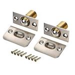 Ball Door Catches for Internal Doors Jiayi 2 Pack Roller Ball Door Catches Adjustable Door Ball Latches Spring Ball Bearing Door Catch Door Hardware for Cupboard Closet Top of Door