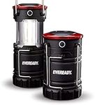 Energizer Eveready Camping Lantern, Camping Accessory, Collapsible LED Outdoor Lights, Emergency Light for Hiking, Fishing and Power Cuts, Pack of 2