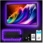 DAYBETTER LED Lights for TV, TV LED Backlight, 20FT for 85-100 Inch TV, USB Powered TV Lights Kit, LED Strip Lights Music Sync Remote, RGB Lamp for Gaming Bedroom Room HDTV Mood Indoor Lighting