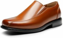 Bruno Marc Men's Slip on Dress Loafers Shoes, 1-Brown - 13 (State-01)
