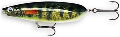 Rapala XRSCP14-PEL Spoon X Wrap Scoop, 5.5 inches (14 cm), 2.4 oz (68 g), Live Perch PEL Lure