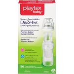 Playtex Drop-Ins Disposable Bottle Liners, 50-Count