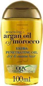 OGX, Olio per Capelli a Forte Penetrazione, Olio di Argan del Marocco, per Capelli Secchi, Ruvidi o Dannegiatti, 100 ml