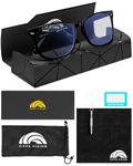 Ziffs Vision® Blue Light Blocking Glasses - Gaming Glasses - Premium Magnetic case & Accessories - Blue Light Glasses Women & Men - British Brand…