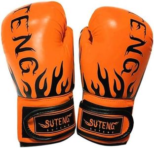 Children Kids Boxing Sparring Training Gloves MMA Kick Boxing Punching Gloves - 3-12Y, High-Grade PU Leather & Sponge, Ventilated, Protective, 25x15x3cm