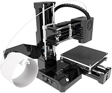 Pyhodi 3D Printers, Portable DIY 3D Printers, Quick Assembly FDM Mini 3D Printer for Beginners, Direct Extruder FDM Small 3D Printer for PLA and TPU Filaments with 1.75mm Diameter (AU Plug)