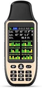 ZL660 Land Surveying Equipment, Intuitive Operation Handheld GPS for Surveying with 6 Satellites, 3.2" Color Screen,7 Methods for Measuring Land Area, Distance,Slope and Save Coordinates Point