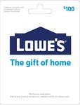 Lowe's $100 Gift Card