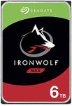 Seagate IronWolf 6TB NAS Internal HDD – CMR 3.5 Inch SATA 6Gb/s 5400 RPM 256MB Cache for RAID Network Attached Storage (ST6000VNZ01/001)