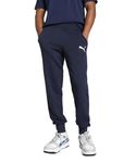 Puma Men's Regular Track Pants (684624_Navy-(Peacoat)-Cat