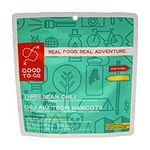 GOOD TO-GO Three Bean Chili | Dehydrated Backpacking and Camping Food | Lightweight | Easy to Prepare (198g 2 Portions)