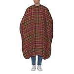 EgoMed Haircut Apron, Professional Salon Hair Cutting Cape Barber Cape Haircut Cape, Scottish Clan Ogilvie Ogilvy Tartan