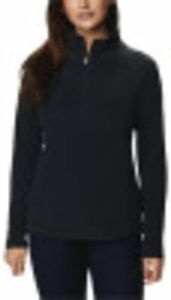 Columbia Women's Glacial IV Half Zip, Black, L