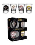 GB eye LTD, Guns and Roses, Mix, Shot Glasses, Multi-Colour, 6 Count (Pack of 1)