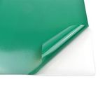 Evergreen Goods 20 Sheets A4 Colour Self Adhesive Waterproof Matte/Glossy Craft Vinyl (Sticky Backed Plastic) for Die Cutting Machines (Emerald Green (Glossy))