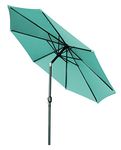 Tilt Crank Patio Umbrella - 10' - By Trademark Innovations (Teal)