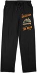 Bioworld Supernatural End of The Road Tour Men's Black Drawstring Sleep Pajama Pants-XL