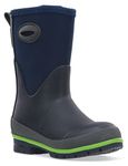 Western Chief Kids Cold Rated Neoprene Memory Foam Snow Boot, Navy, 8 M US Toddler