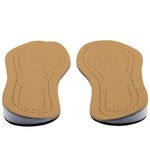 Besnoht Supination Insoles,O/Xo Leg Orthopedic Corrective Brown Insoles,For Foot Alignment,Heel Pain,Metatarsalgia,Bow Legs,Posture Improve,For Men And Women,Supination,41/42