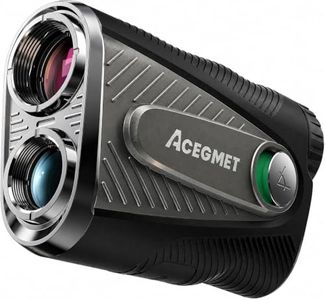 ACEGMET PFS5 Golf Range Finder, Slope & Triangulation, Magnetic, 1300 Yards