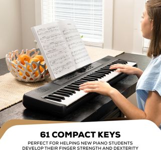 Alesis Melody 61-Key Keyboard Piano – Portable Digital Instrument