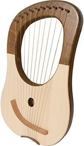 Mid-East 10-String Lyre Harp - Walnut