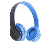 icall P47 Wireless Bluetooth On Ear Headphone with Mic (Blue)