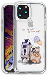 Cute Star-Wars Characters Stormtrooper Pattern Hybrid Custom Case Compatible with iPhone 15 pro max Plus 14 13 12 Mini 11 SE X + Other Models Personalized Protective Cover SW16 (Droids)