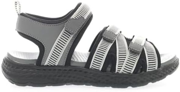 Propét Women's TravelActiv Adventure Sandal, Lt Grey, 11 XX-Wide