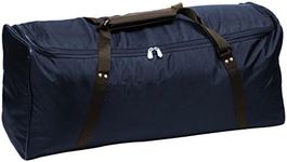 Champion Sports 420 Denier® Nylon Deluxe Equipment Bag with Strap and Inside Pocket - 36"L x 13"W x 15"H - Navy