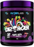 Faction Labs DISORDER Pre Workout Powder - Purple Reign Flavour, 450 grams (50 Servings)"