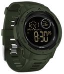 findtime Men's Digital Watch 50M Waterproof Tactical Watch Backlight Stopwatch Alarm 12/24H Sport Outdoor Wrist Mens Watch