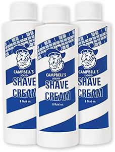 Campbell’s Liquid Shave Cream, Barber Shaving Cream, Professional Shaving Supplies and Products, 8 Ounces, (Pack of 3)