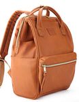 Kah&Kee Leather Backpack for Women and Men 15-inch Laptop Bag | Teacher Professional, Diaper Bag Backpack, Ideal for Work, School, Nursing, College & Travel