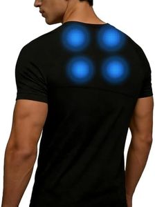 SWIRISE Daily Comfort T-Shirt – Shoulder & Neck Support for Better Posture | Designed for Desk Workers Black
