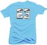 Jordan 3 UNC Cement Sneaker Shirt to Match - (Snelos 23) Blue | 5X-Large