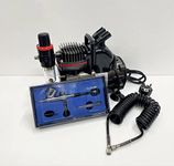 ANMSALES TC-80 / AB-130 Mini Air Compressor Kit (With Airbrush & Pipe) For Paint Nail Art Tattoo Cake Decoration Paint Spray.